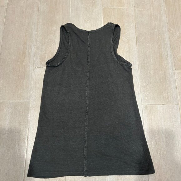Womens Brochu Walker Green Sleeveless Linen Viscose Tank Top XS - Picture 4 of 6